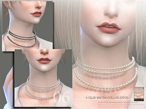 The Sims Resource S Club Ts4 Wm Collar F 201706