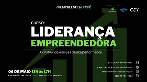 Curso Lideran A Empreendedora Construindo Equipes De Alta Performance Em S O Paulo Sympla