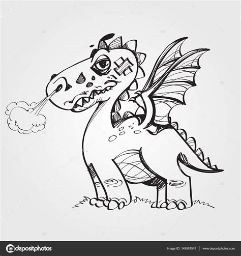 Dragon Outline Drawing At Getdrawings Free Download