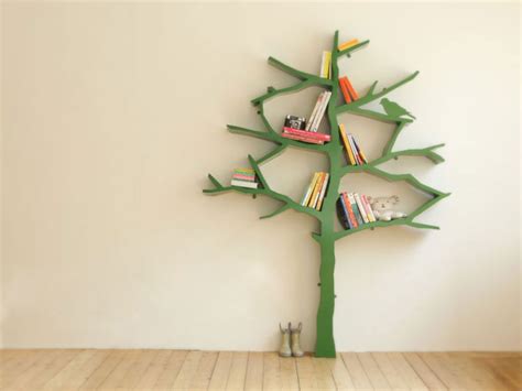 Bücherregal baum selber bauen / kinderregal mit spielzeugaufbewahrung • material: tree_shelf.jpg 600×450 Pixel | Kreative bücherregale, Bücherregal, Bücherregal design