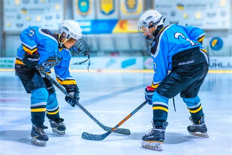 Two Hockey Players On Rink · Free Stock Photo