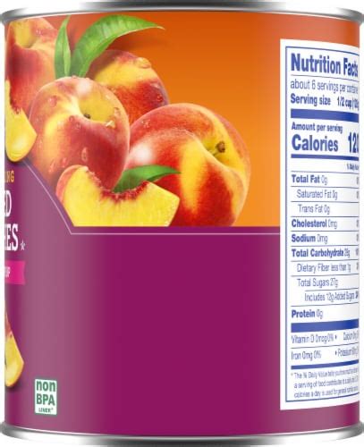 Kroger® Canned Yellow Cling Sliced Peaches In Heavy Syrup 29 Oz Kroger