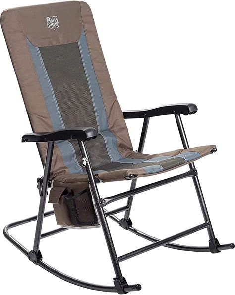 Amazon.com : Timber Ridge Camping Rocking Chair Padded Folding Lawn