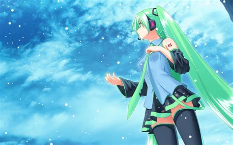 Hatsune Future Anime Girl Wallpaper 1680x1050 Resolution Wallpaper