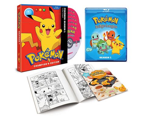 Pokemon Indigo League Season 1 Limited Edition BD Blu Ray