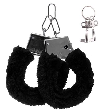 Furry Cuffs Sexy Love Hand Adult Party Handcuffs Fuzzy Fur Adult Sex