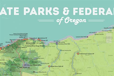 Oregon Coast Map State Parks