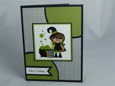 Included Is One Handmade Happy Halloween Greeting Card It Features A