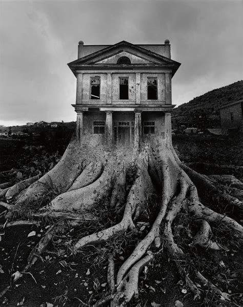 Sold Price Uelsmann Jerry 1934 Untitled House With Roots