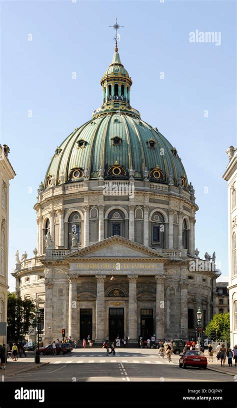 Fredericks Church Also Called The Marble Church Copenhagen Denmark