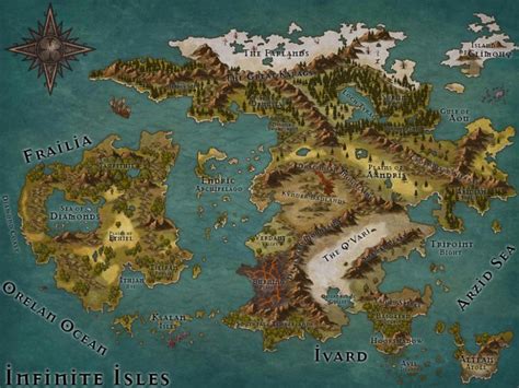 Pin By Fenrir On Map Fantasy World Map Fantasy Map Dnd World Map