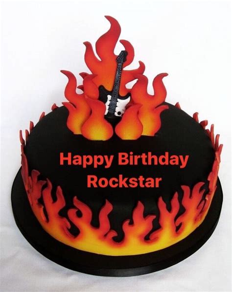 Happy Birthday Rockstar Birthday Fun Birthday Happy Birthday Wishes