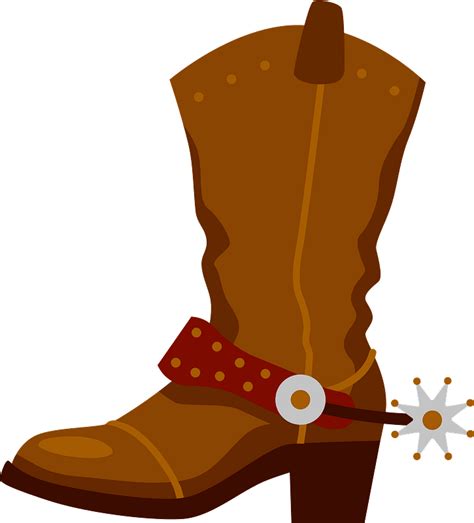 Cowboy Boot Shoe Clip Art Boots Png Vector Material P