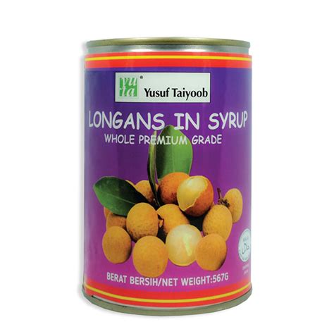 Longan In Heavy Syrup 567g Yusuf Taiyoob Annisahalal Mart Kuala