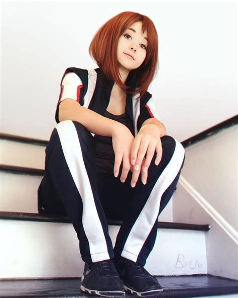 uraraka ochako by keiid cosplay woman cosplay anime cosplaystyle ideas women