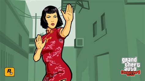 New Chinatown Wars Artwork Desktops Featuring Ling And