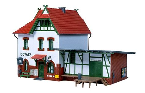 Goyatz station H0 - Buildings - Buildings & Landscape - Model Railways