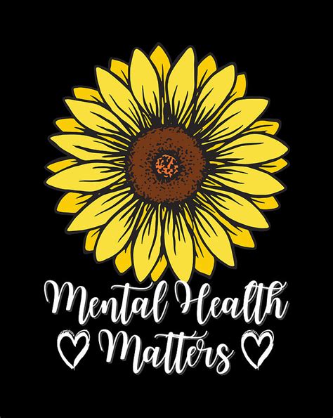 Sunflower Mental Health Matters Mental Health Awareness Sweatshirt