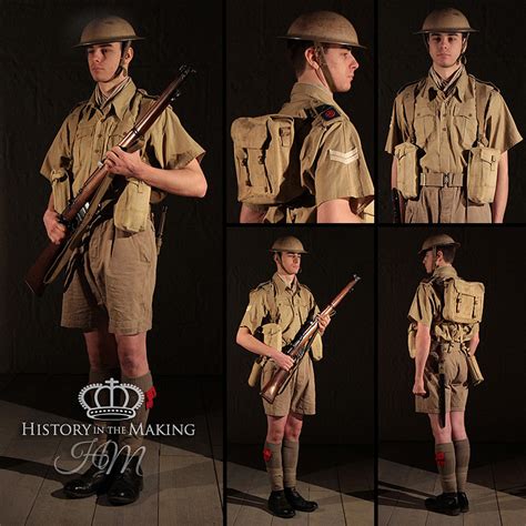 British Khaki Drill Tropical Uniform North Africa 1942 1943