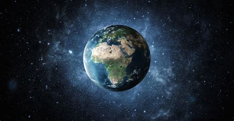 Planeta Tierra Desde El Espacio Por La Noche Foto De Stock Y Más Banco