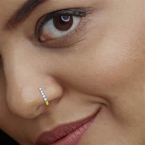 18kt Diamond Nose Stud Bhima Jewellery Bhima Jewellery