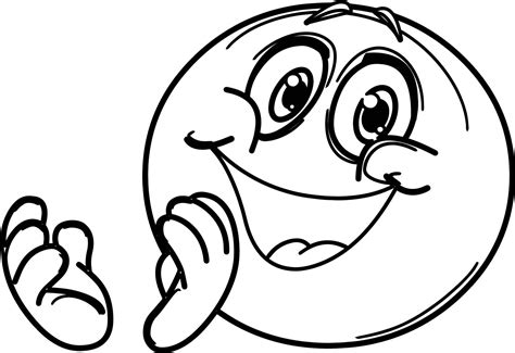 Download or print firefly clapping hands coloring page for free plus other related firefly coloring page. Clapping Outline Like Emoticon Free Download Computer ...