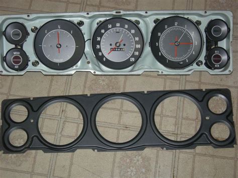 Sell 67 Chevy Impala Biscayne Caprice Speed Warning Gauge Cluster In