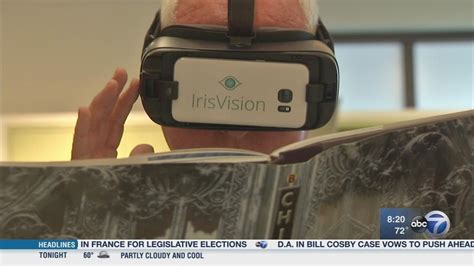 Iris Vision Is A Wearable Device That Allows Those With Low Vision To