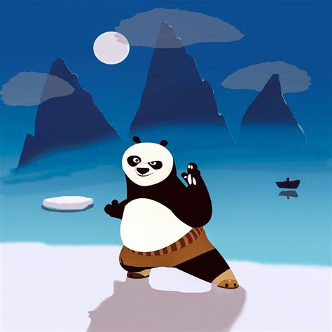 Kung Fu Panda Digital Art Me Rfanart
