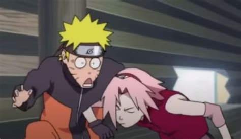 Sakura Hitting Naruto Moments Animasi