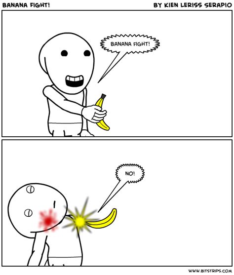 Banana Fight Bitstrips