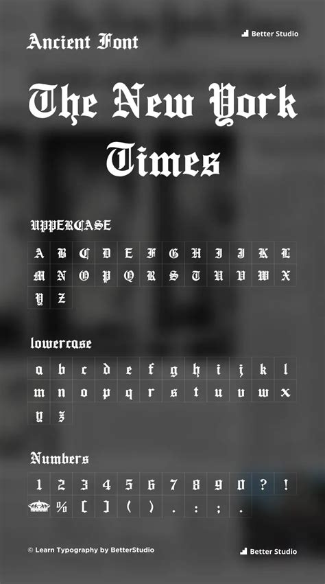 The New York Times Font Download Free Font And Logo