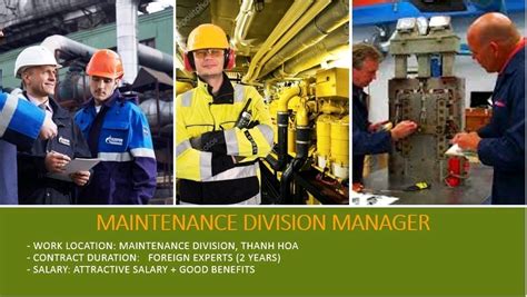 maintenance division manager austro jobs
