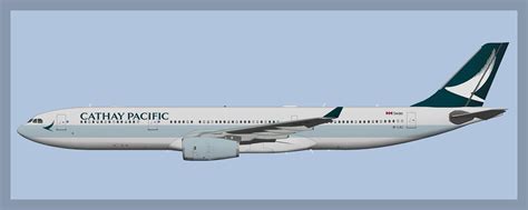 Cathay Pacific Airbus A330 300 Aig Model Atco Repaints