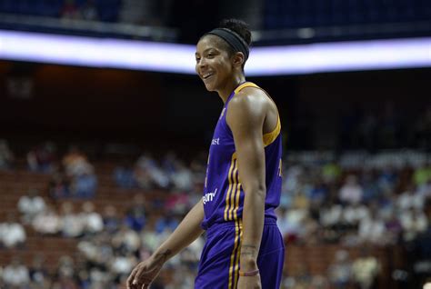 Los Angeles Sparks Candace Parker During The First Half Of A Wnba