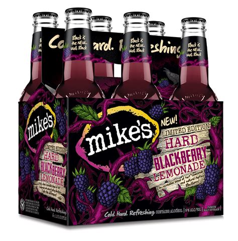 Mikes Hard Blackberry Lemonade Created By Steven Noble On Behance