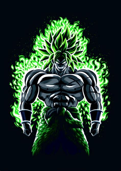 Broly Full Power Dragon Ball Super Dragon Ball Artwork Dragon