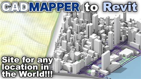Topography For Any Site With CADmapper Revit Tutorial YouTube