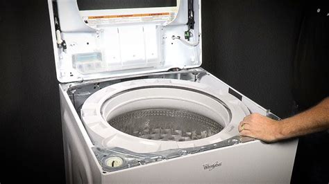 whirlpool cabrio washer how to disassemble youtube