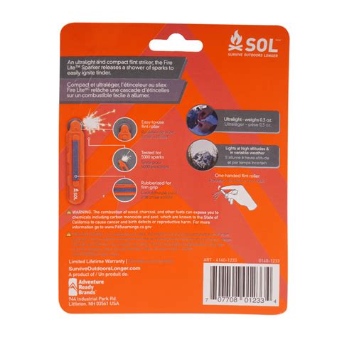 Sol Micro Sparker Fire Lite 2 Pack 0140 1233 Best Price Check