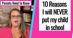 Should I put my child in school? 10 reasons why I will not put my kid in school.Parents Should know.
