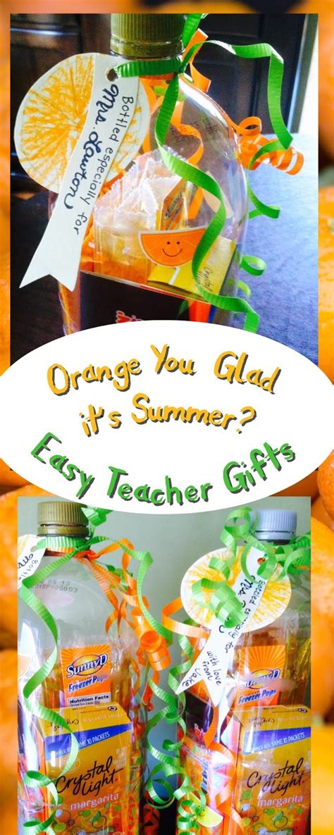 Spa gift basket what better way to pamper your child's teacher after a long year with a bunch of crazy kids than with a spa teacher gift idea #2: The Jersey Momma: End of Year Teacher Gift Ideas: 'Orange ...