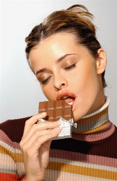 Women Who Are In An Intimate Relationship With Chocolate Photos