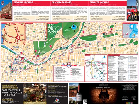 Mapa De Santiago Chile By Turistik Issuu