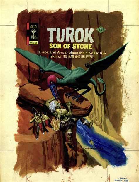 WILSON GEORGE Turok Son Of Stone Cover Turok And Andar Save A