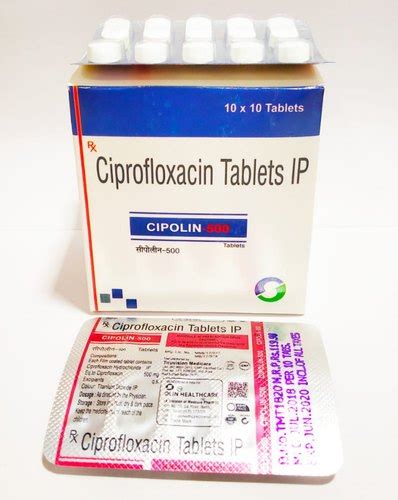 Mg Ciprofloxacin Tablets Grade Standard Medicine Grade At Best Price In Mumbai