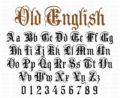 Gothic Fonts Style Kesilgolf
