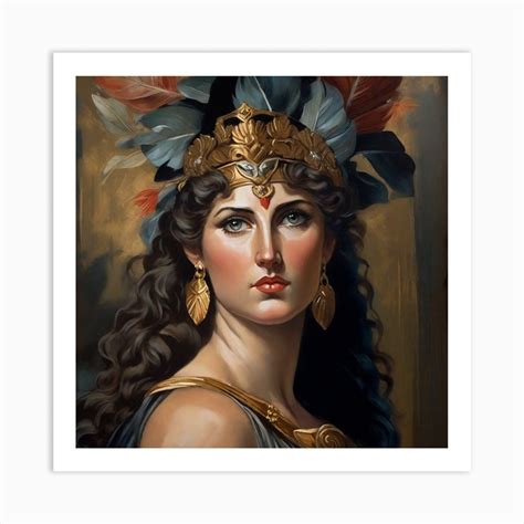 Greek Goddess 3 Art Print By Aiartnation Fy