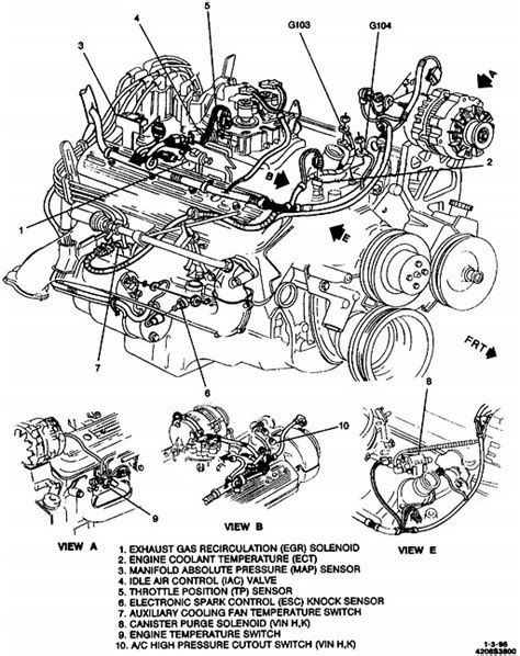 Blueprint Chevy 350 Engine Diagram Parts