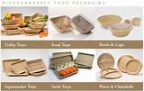 Pictures of Biodegradable Food Packaging Materials